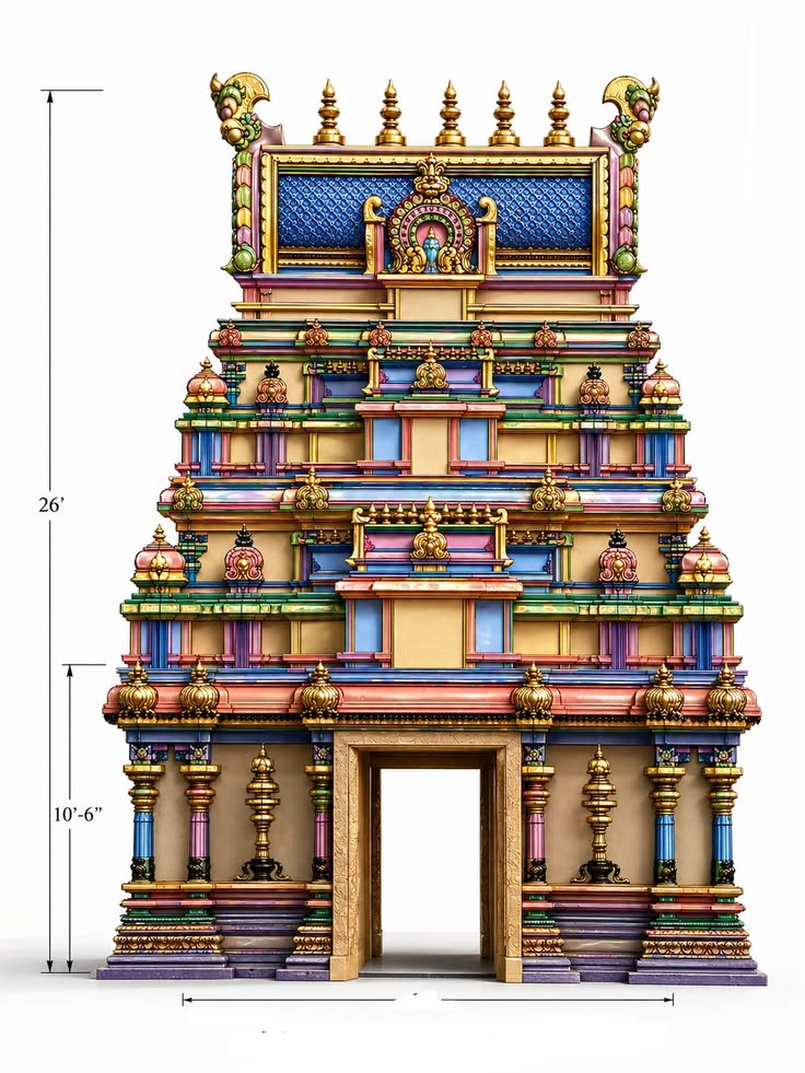 Gopuram Front
